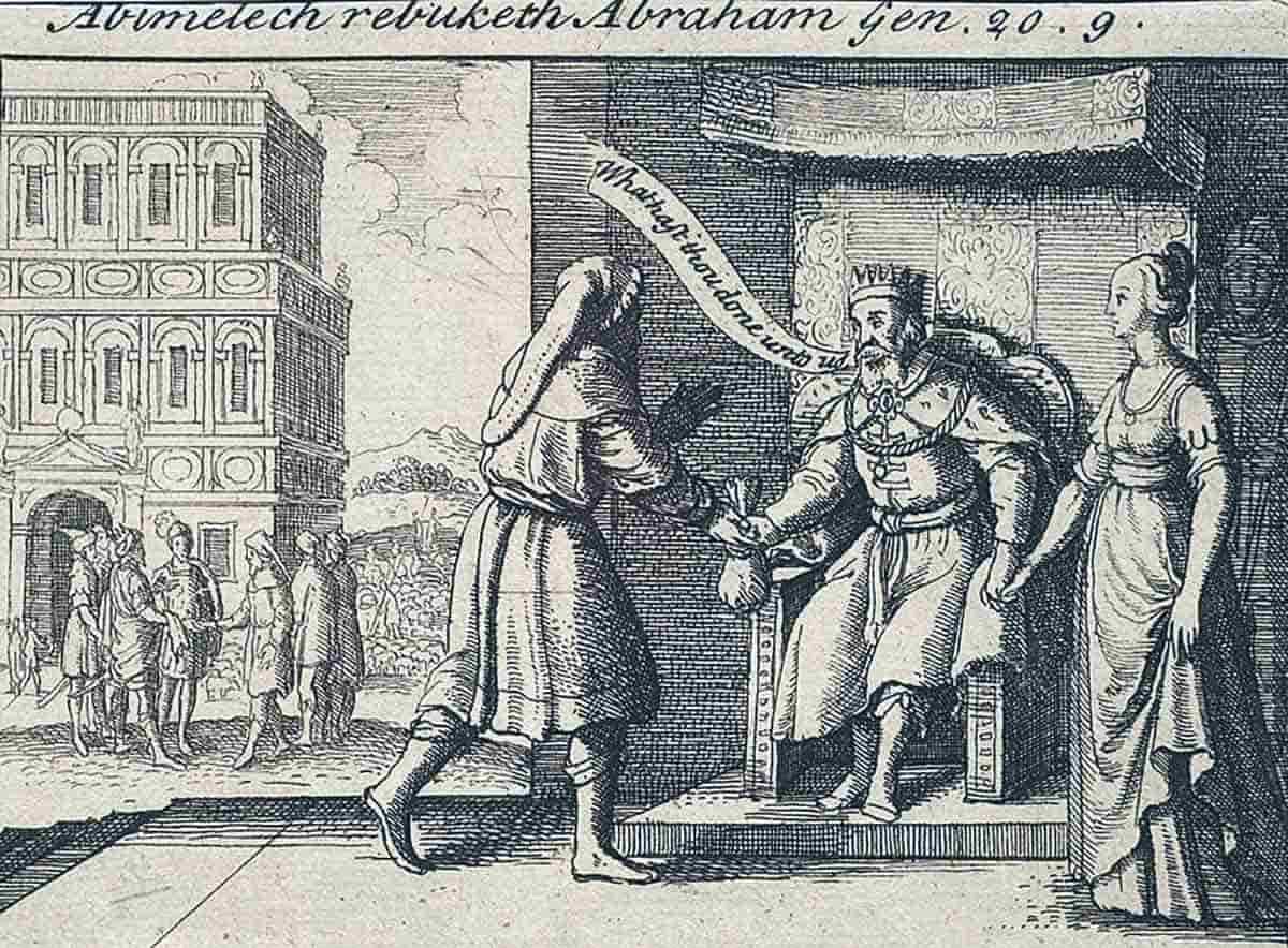 abimelech rebuking abraham