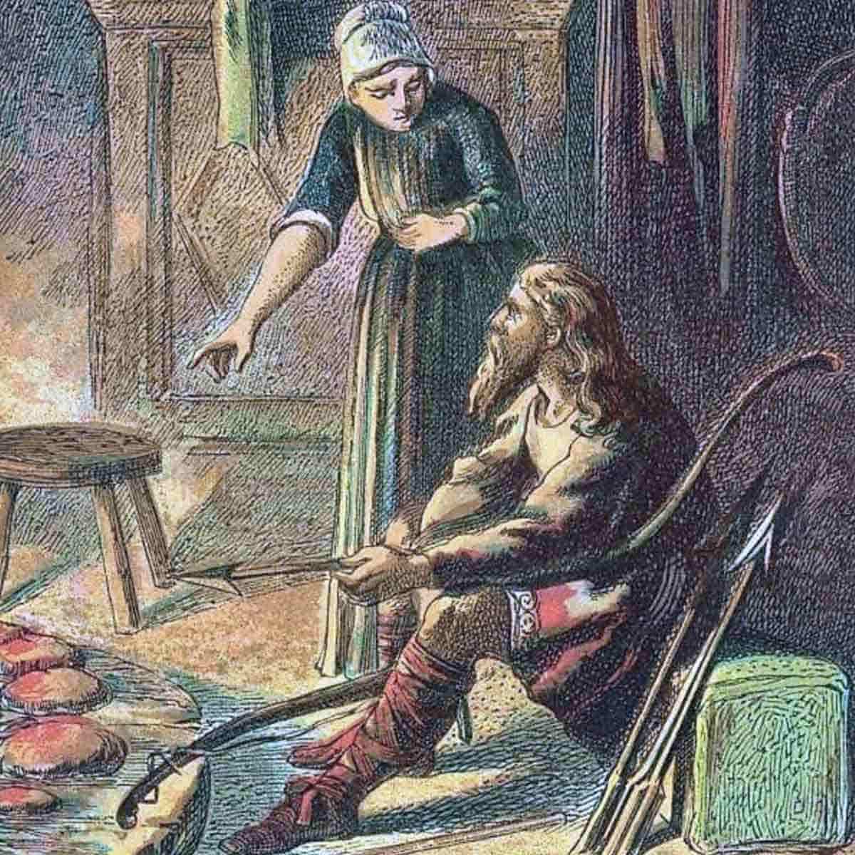 alfred the great burning thecakes