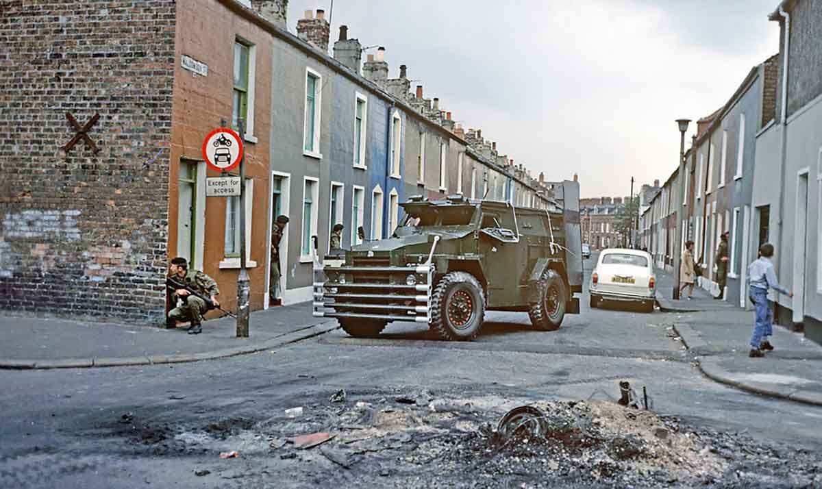 armored car belfast