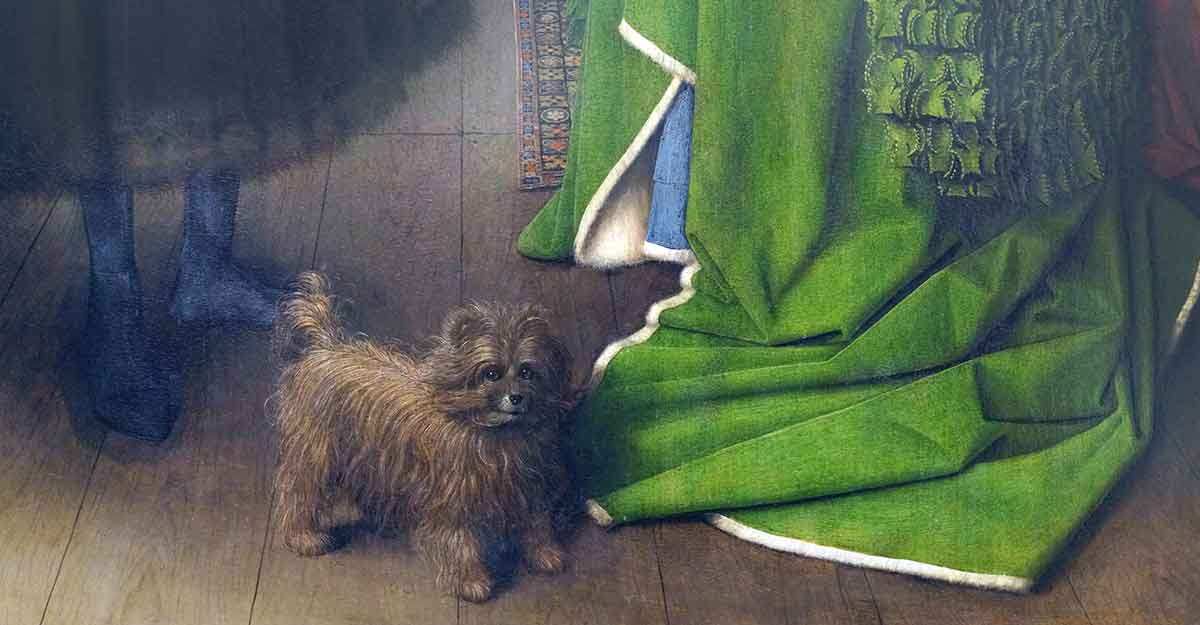 arnolfini portrait dog