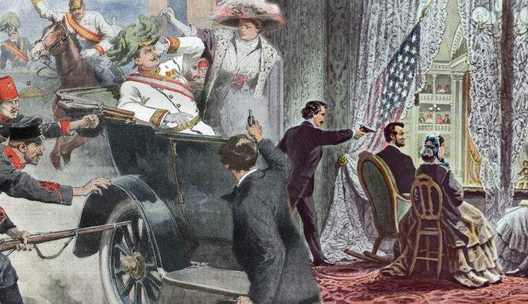 assassination abraham lincoln gavrilo archduke Ferdinand burleigh