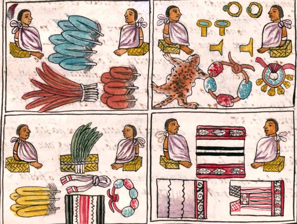 aztec marketplace florentine codex