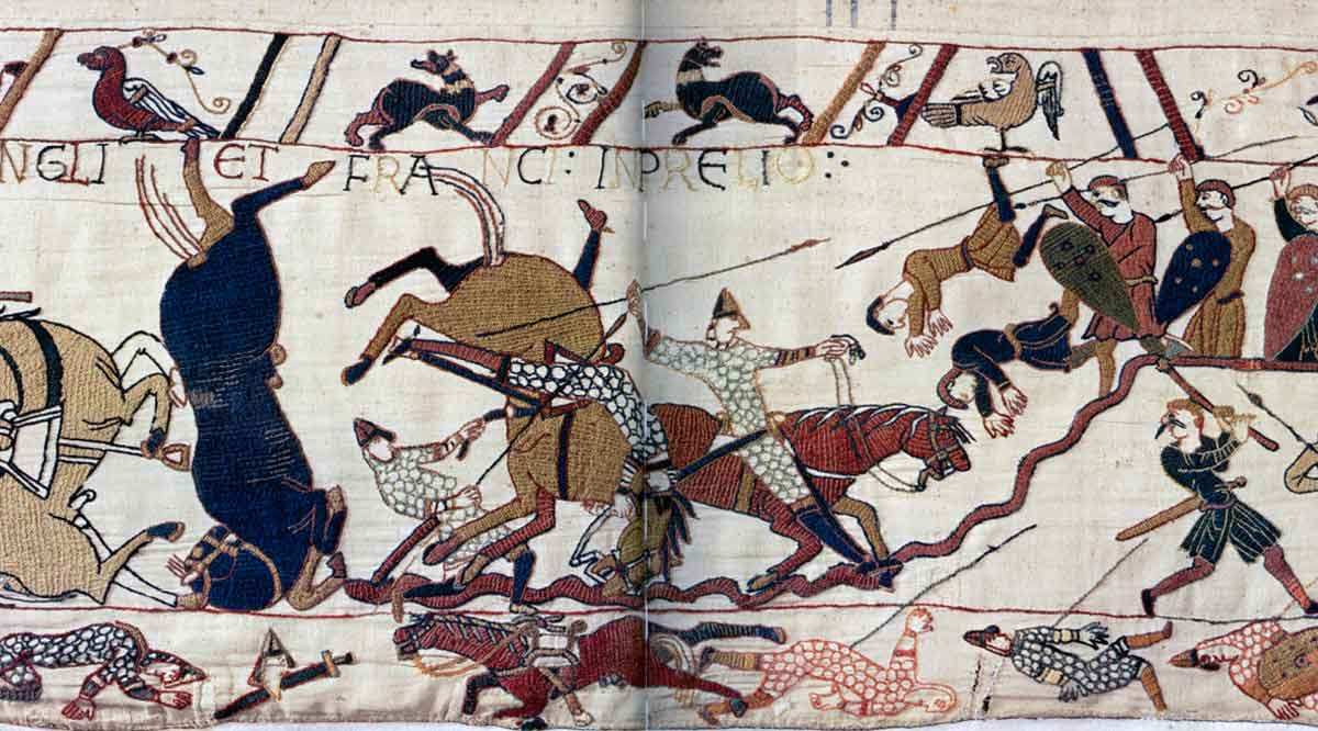 bayeux tapestry battle of hastings