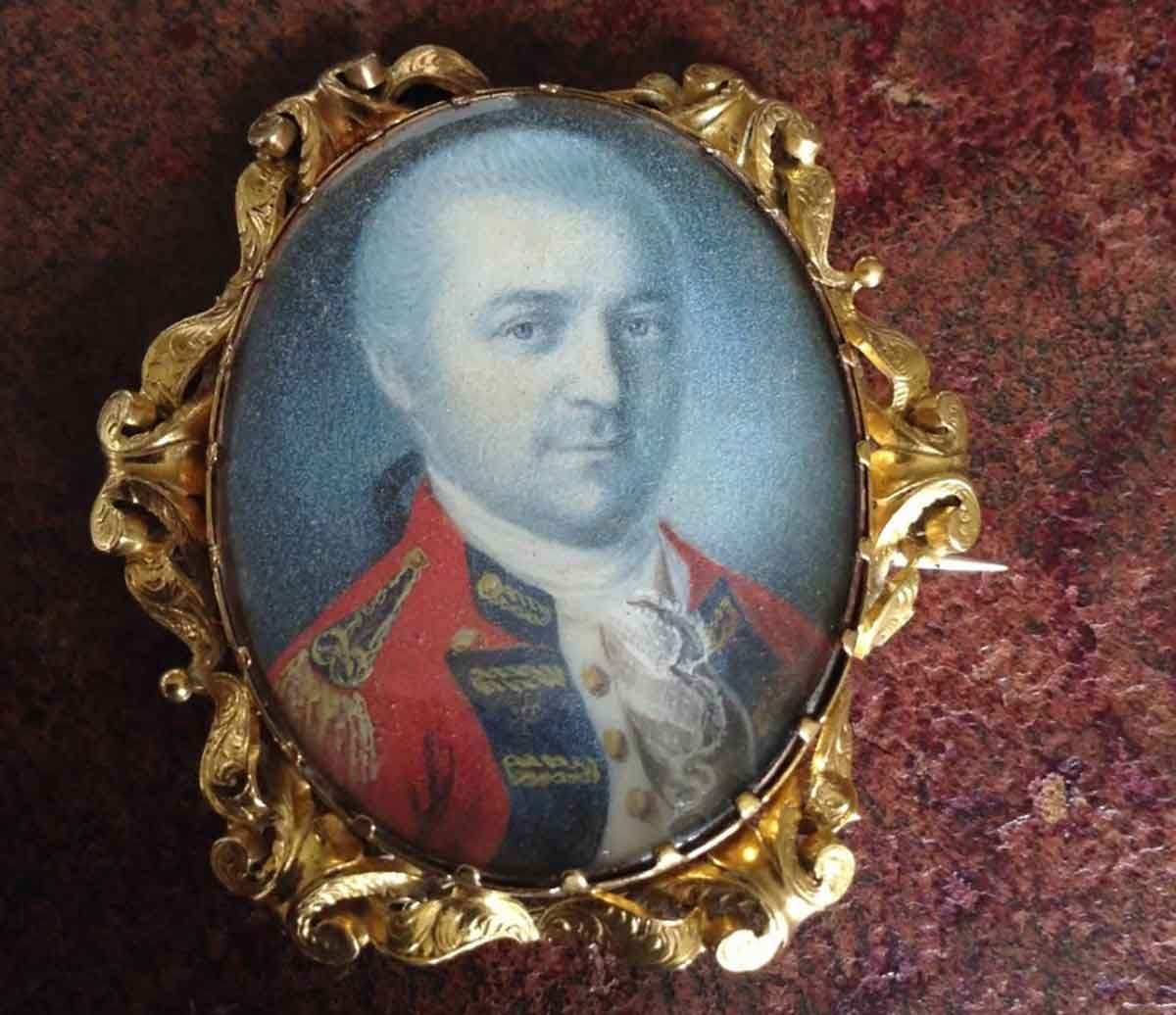 benedict arnold british general uniform portrait