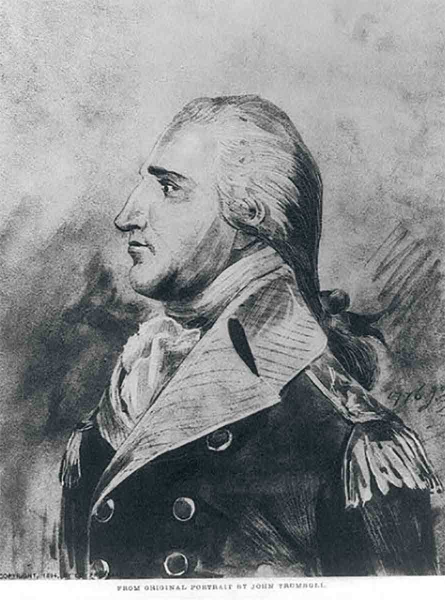 benedict arnold trumbull print copy 1894 portrait