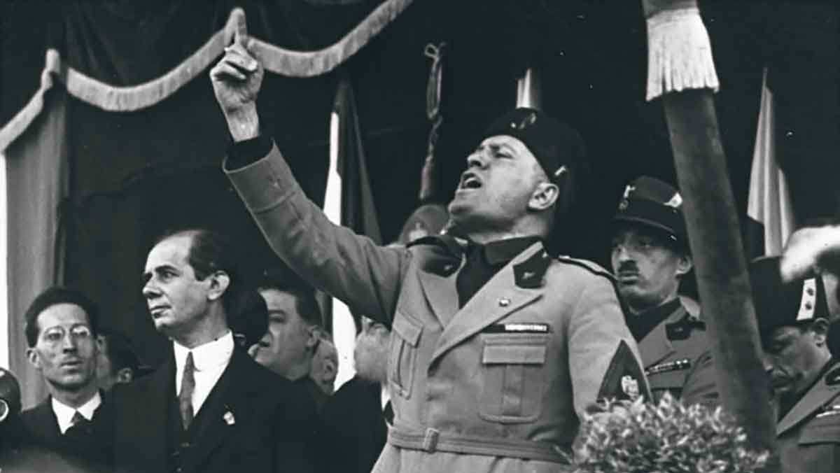 benito mussolini speech