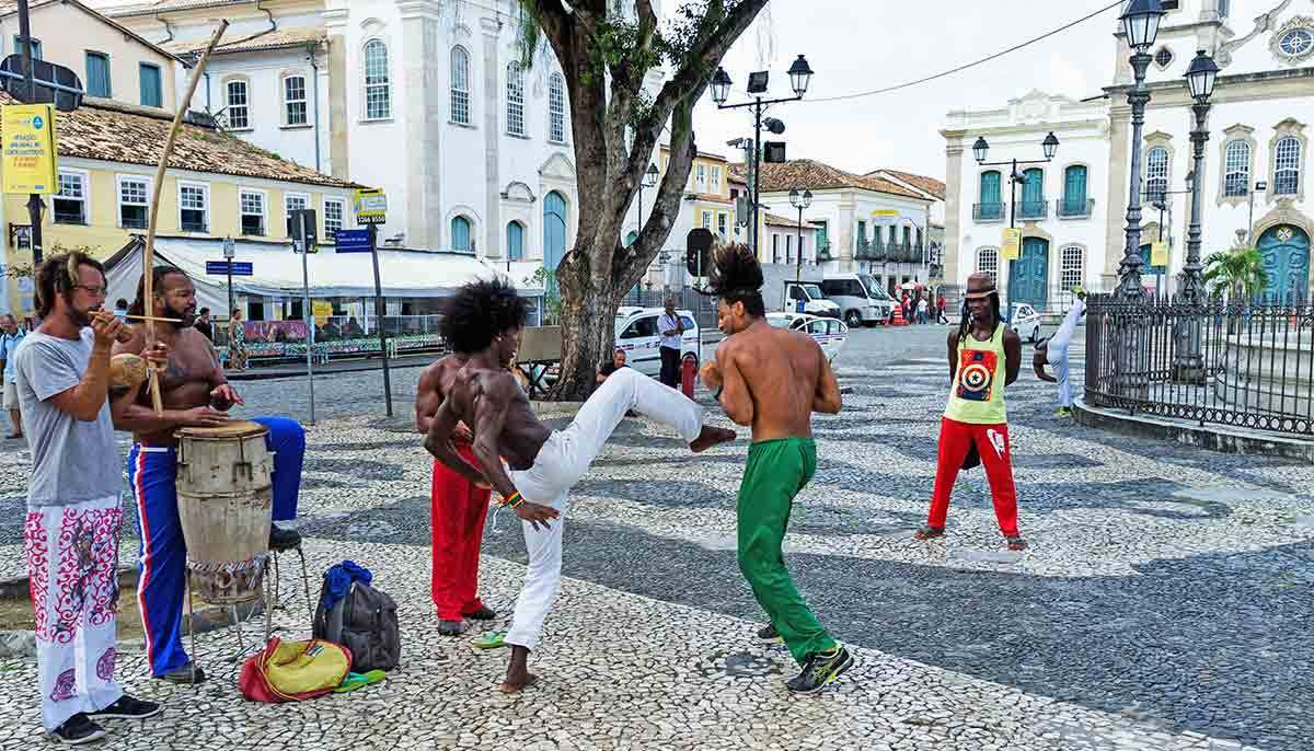 capoeira game salvador brazilian culture bahia