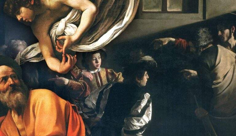 caravaggio saint matthew series