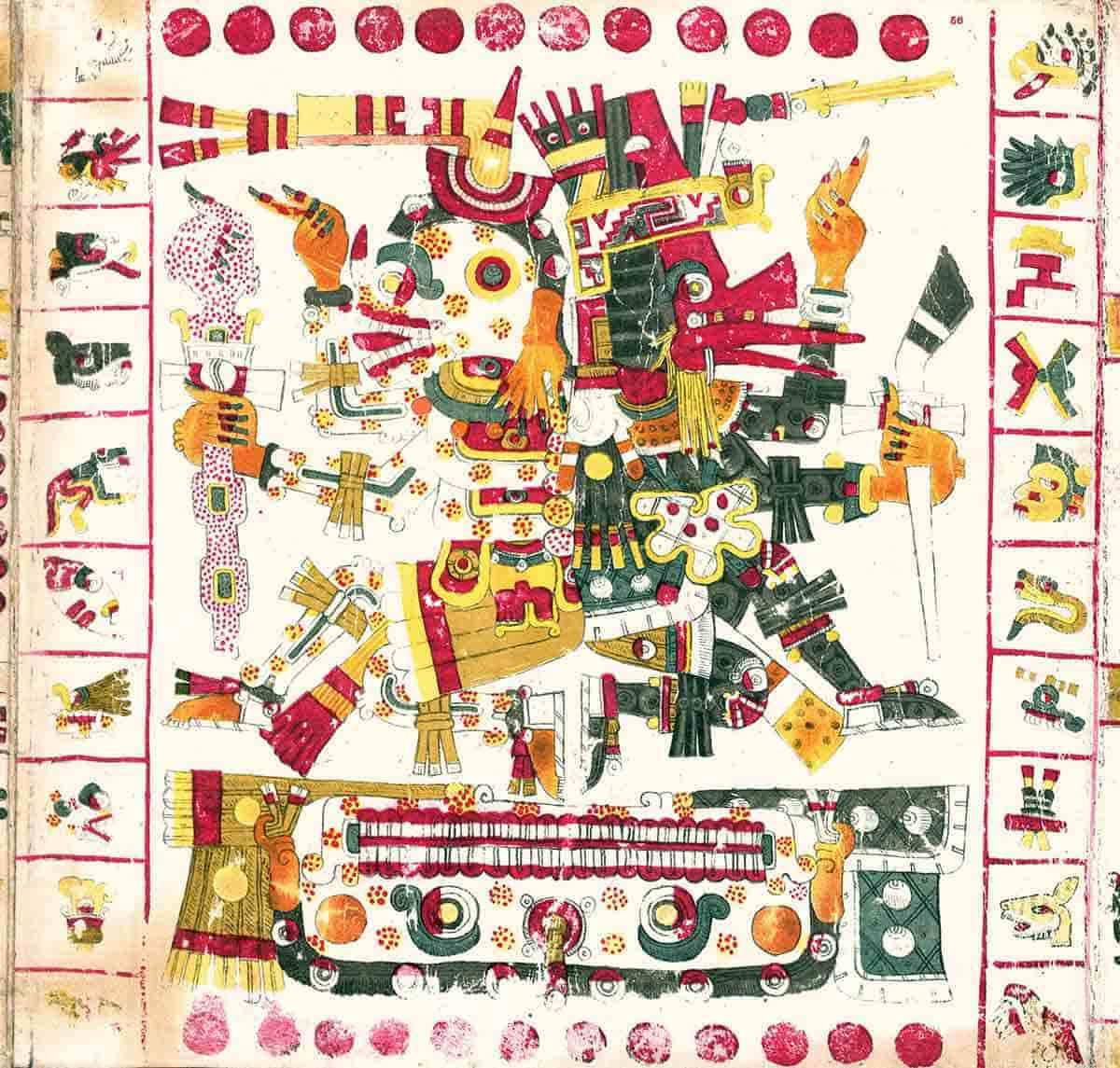 codex borgia pre columbian mayas