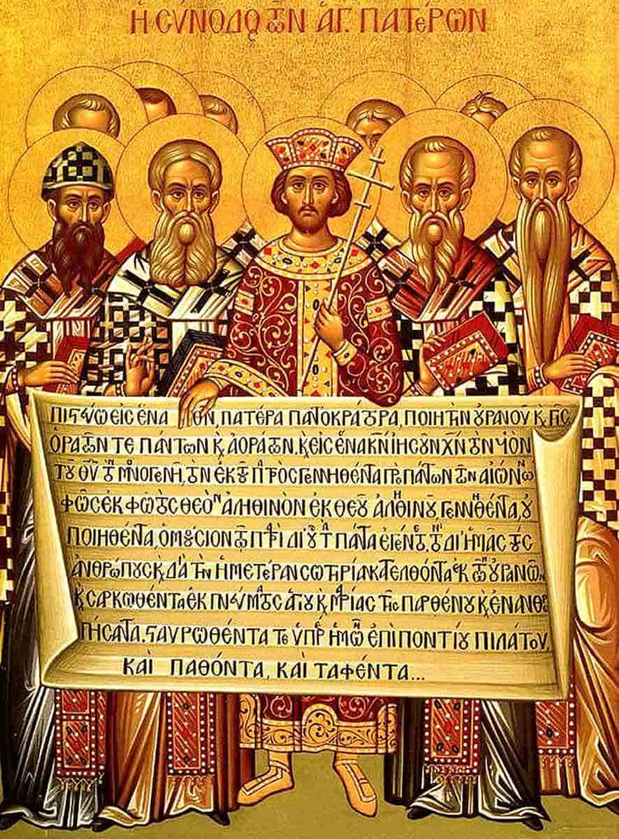 council of nicaea icon great schism