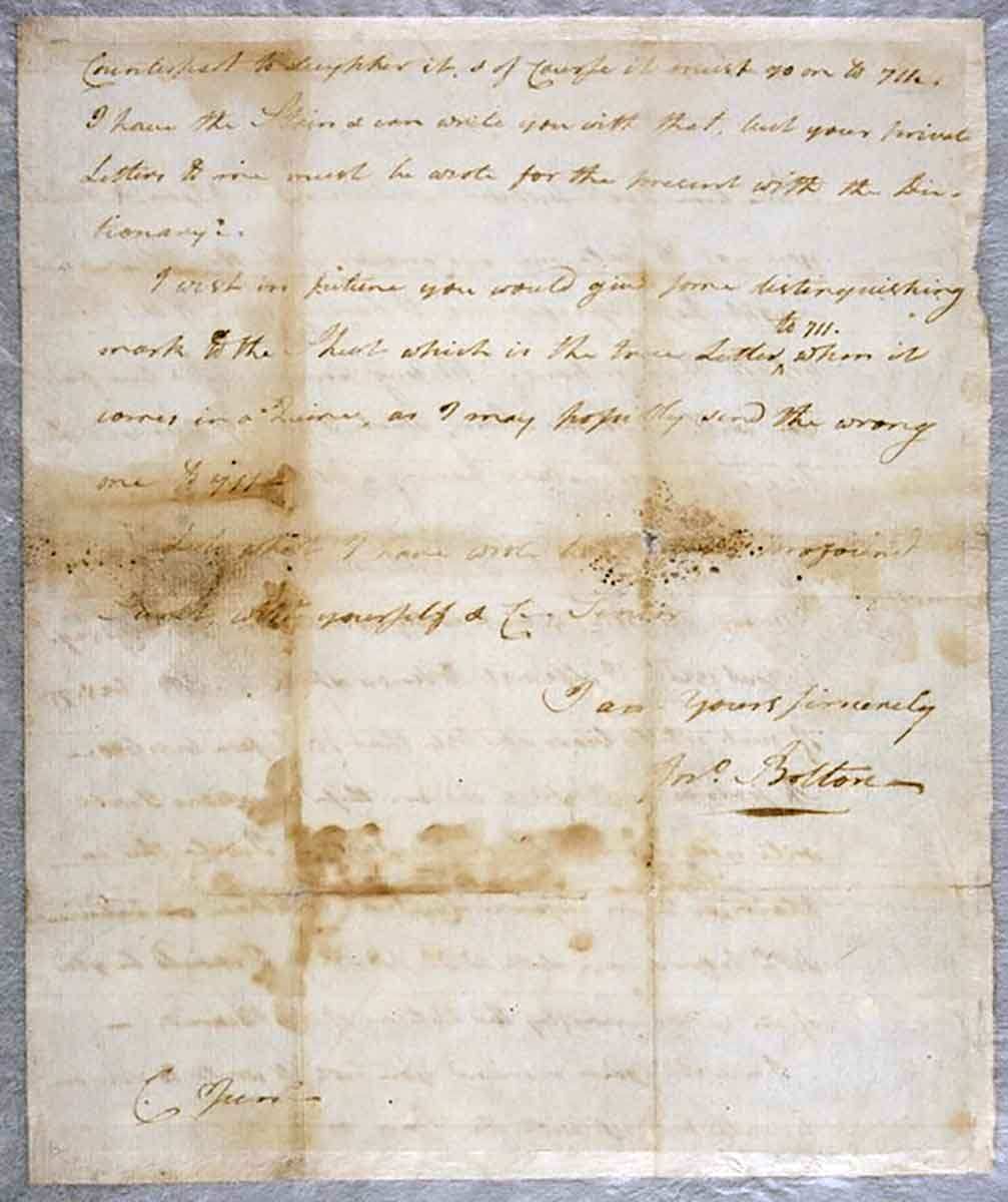 culper jr letter to tallmadge 2020