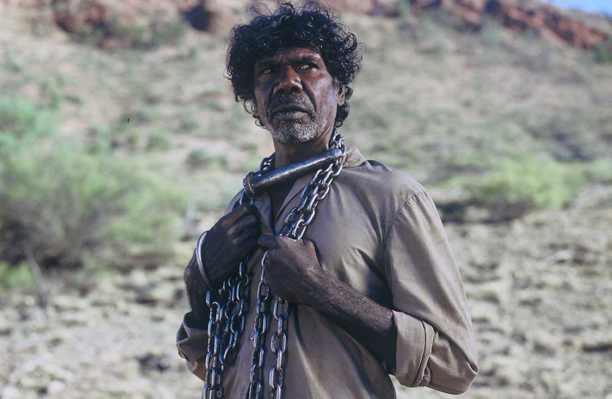 david gulpilil chain round neck