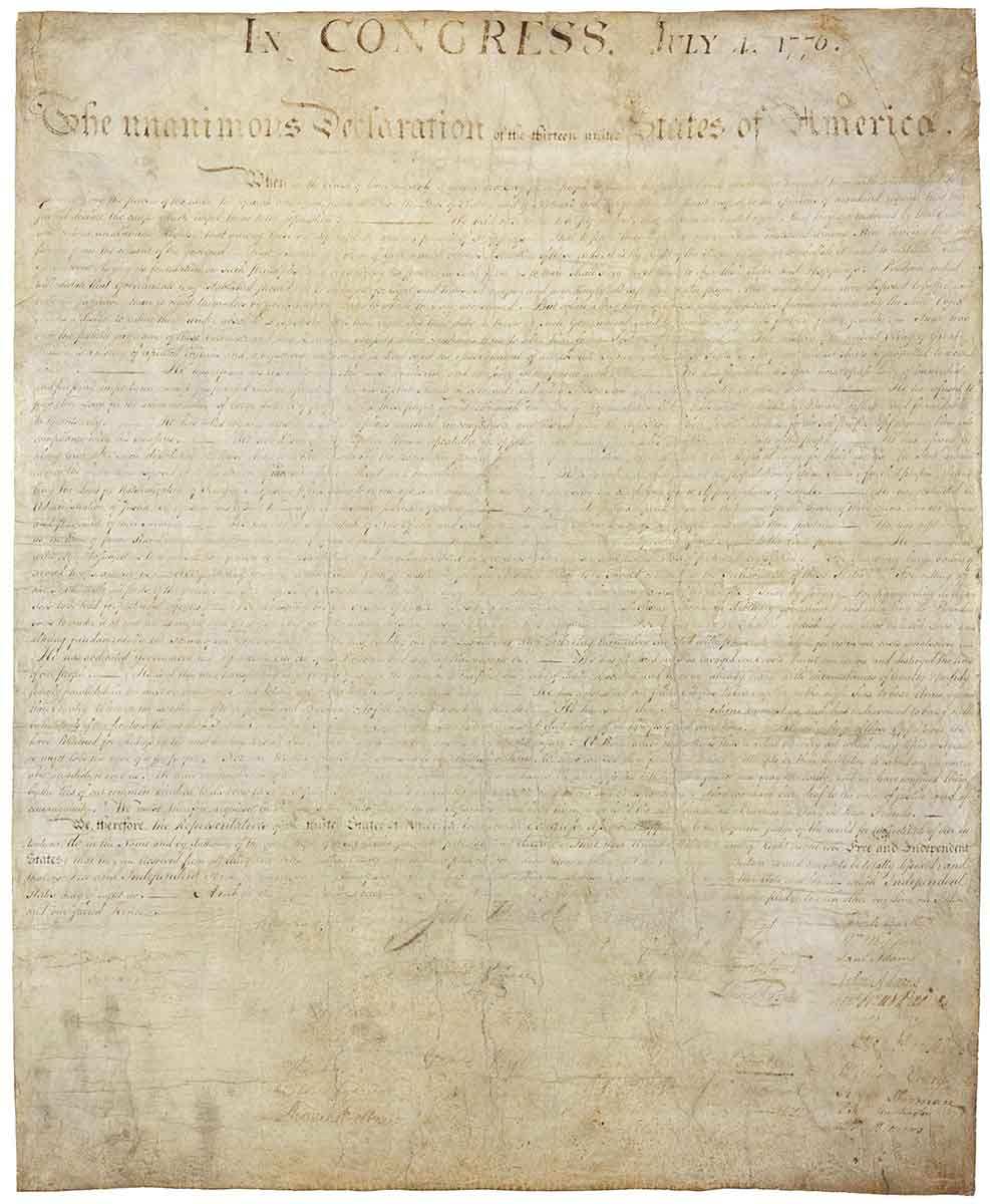 declaration independence american revolution