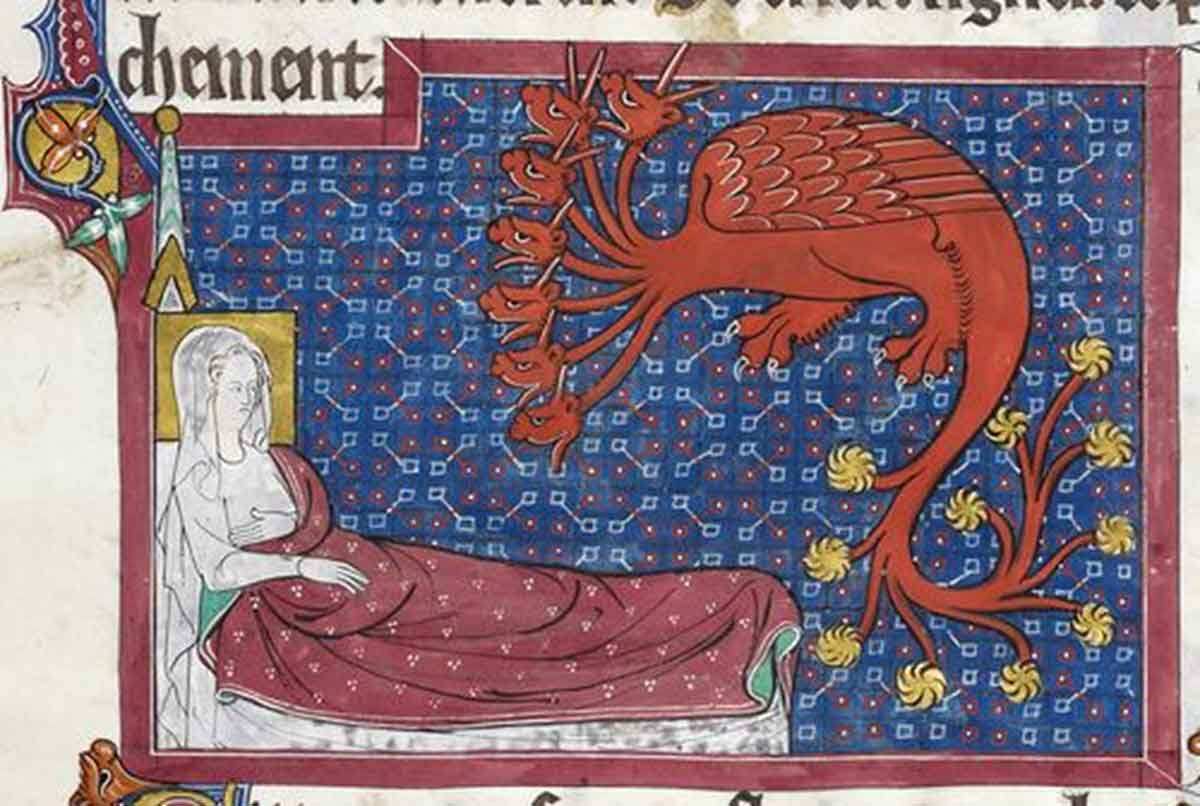 dragon with seven heads