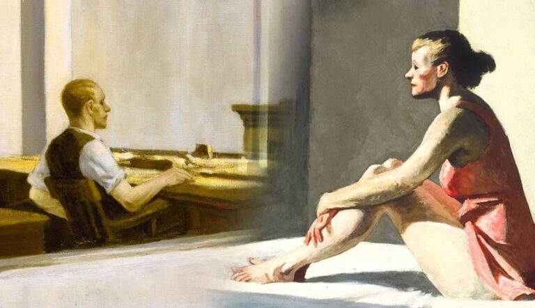 edward hopper study on loneliness thing