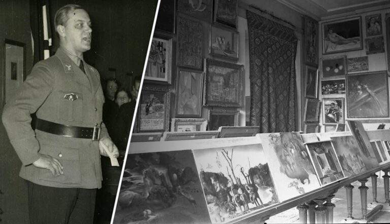 err nazis plundered france art