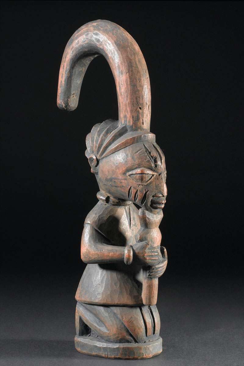 eshu exu statue god orisha messenger spirit