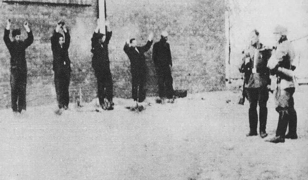 execution of poles 1939