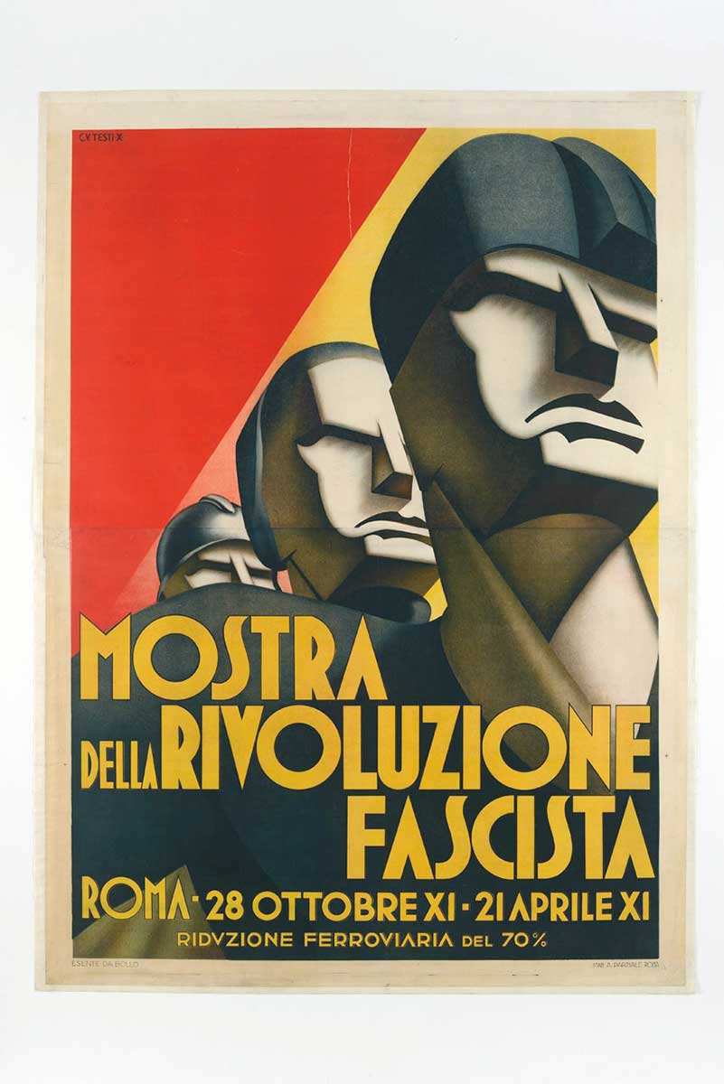 fascisit propaganda poster