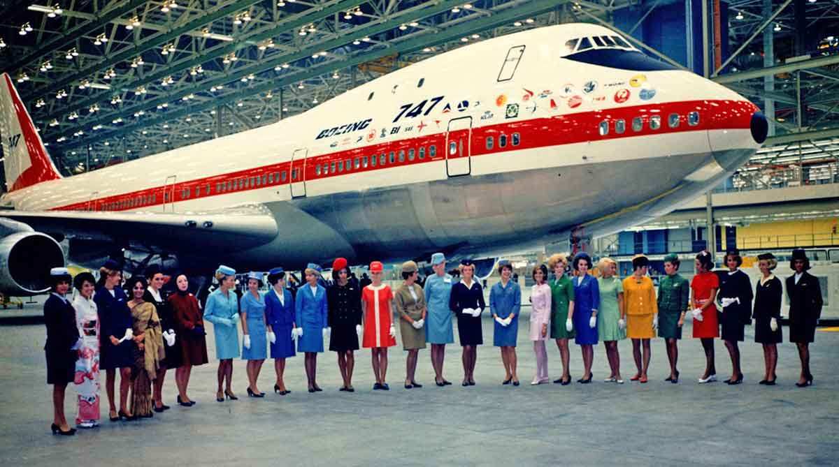 first 747 jumbo jet