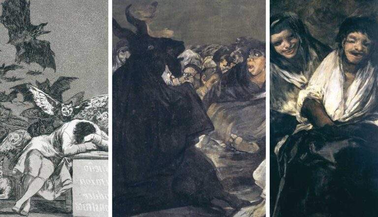 francisco goya madness back paintings