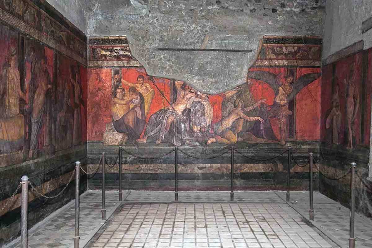 fresco villa of the mysteries