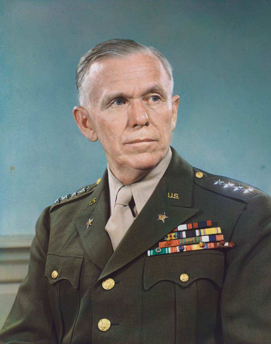 george c marshall general turned secretary state