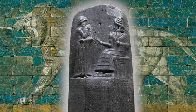 hammurabi code lion gate ishtar babylon