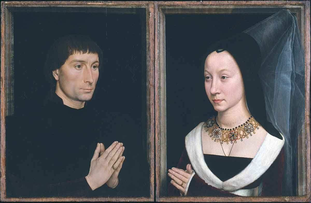 hans memling tommaso di folco portinarti maria portinari 1470