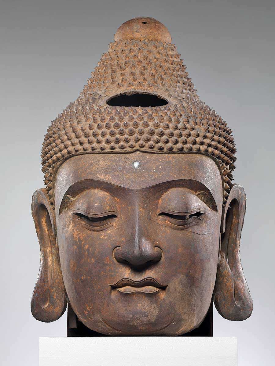 head of buddha period ming dynasty