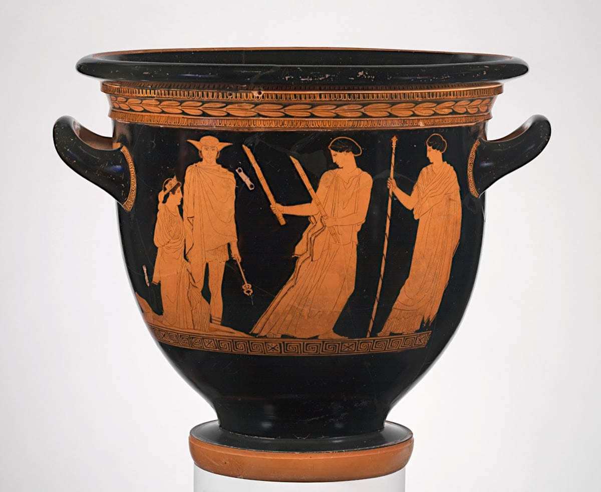 hecate red figure vase