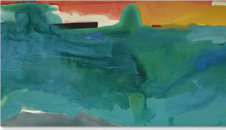 helen frankenthaler newfoundland painting