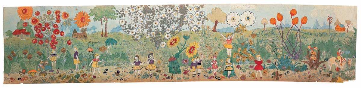 henry darger though storm continues