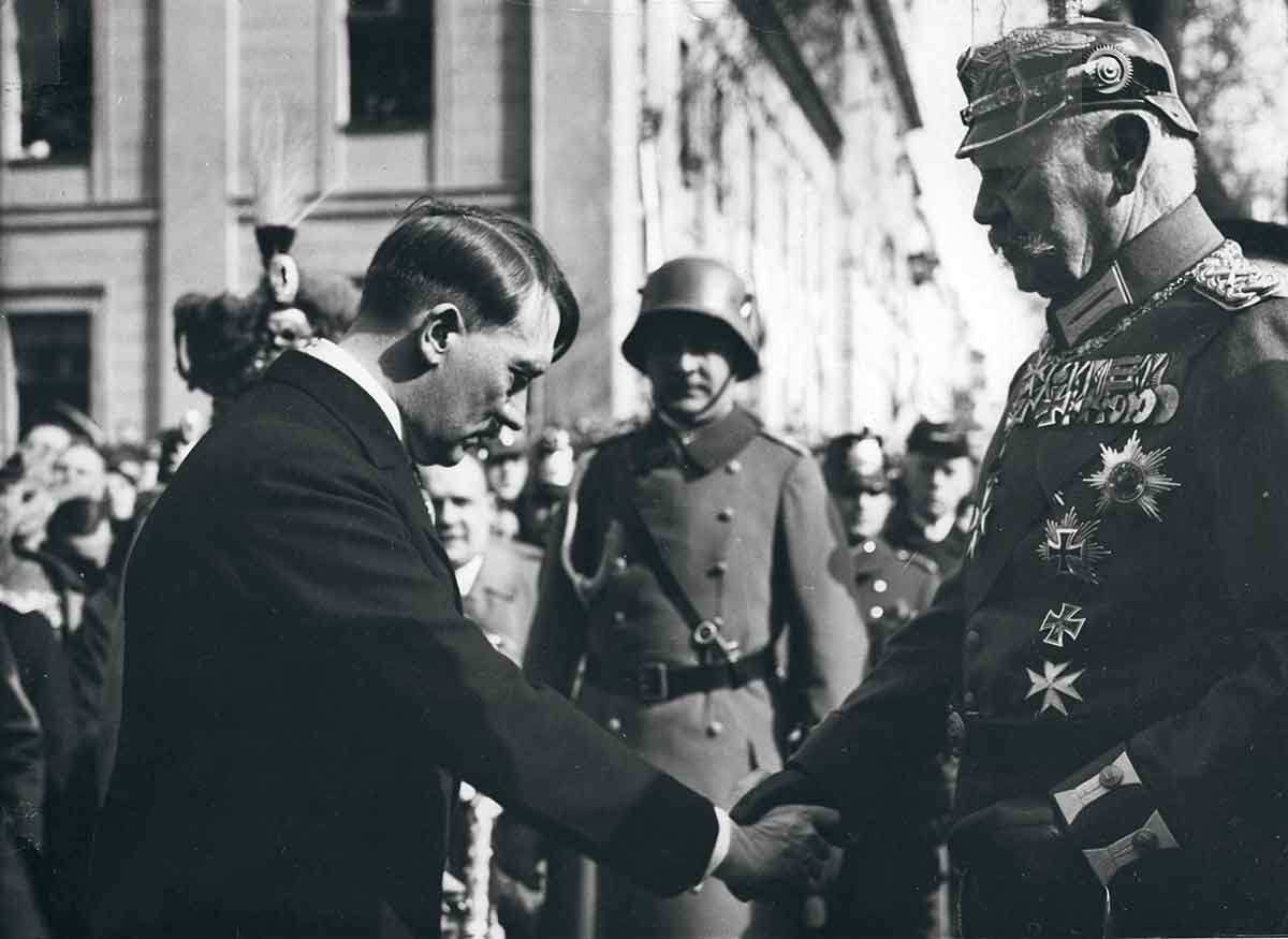 hitler and hindenburg