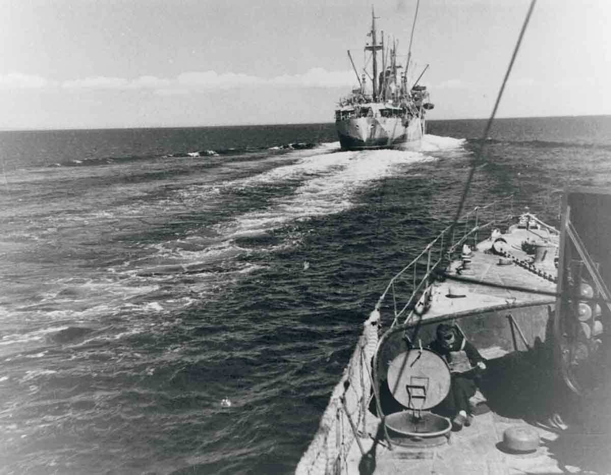 italian naval convoy north africa