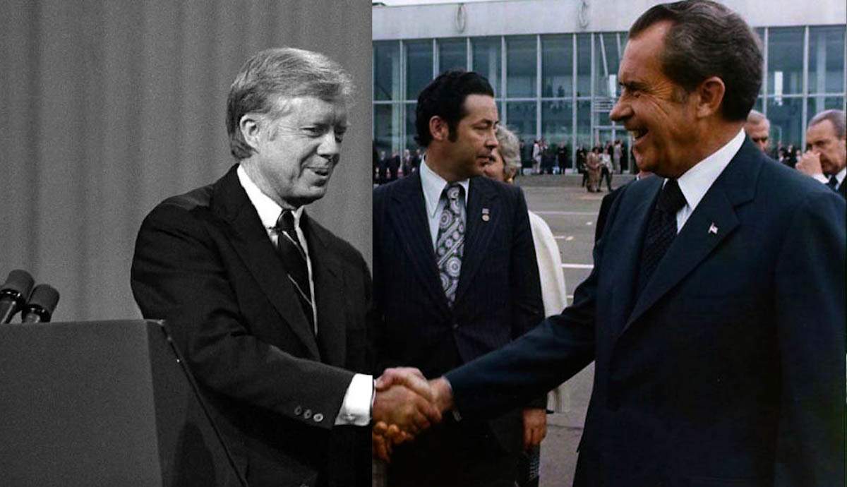 jimmy carter and richard nixon