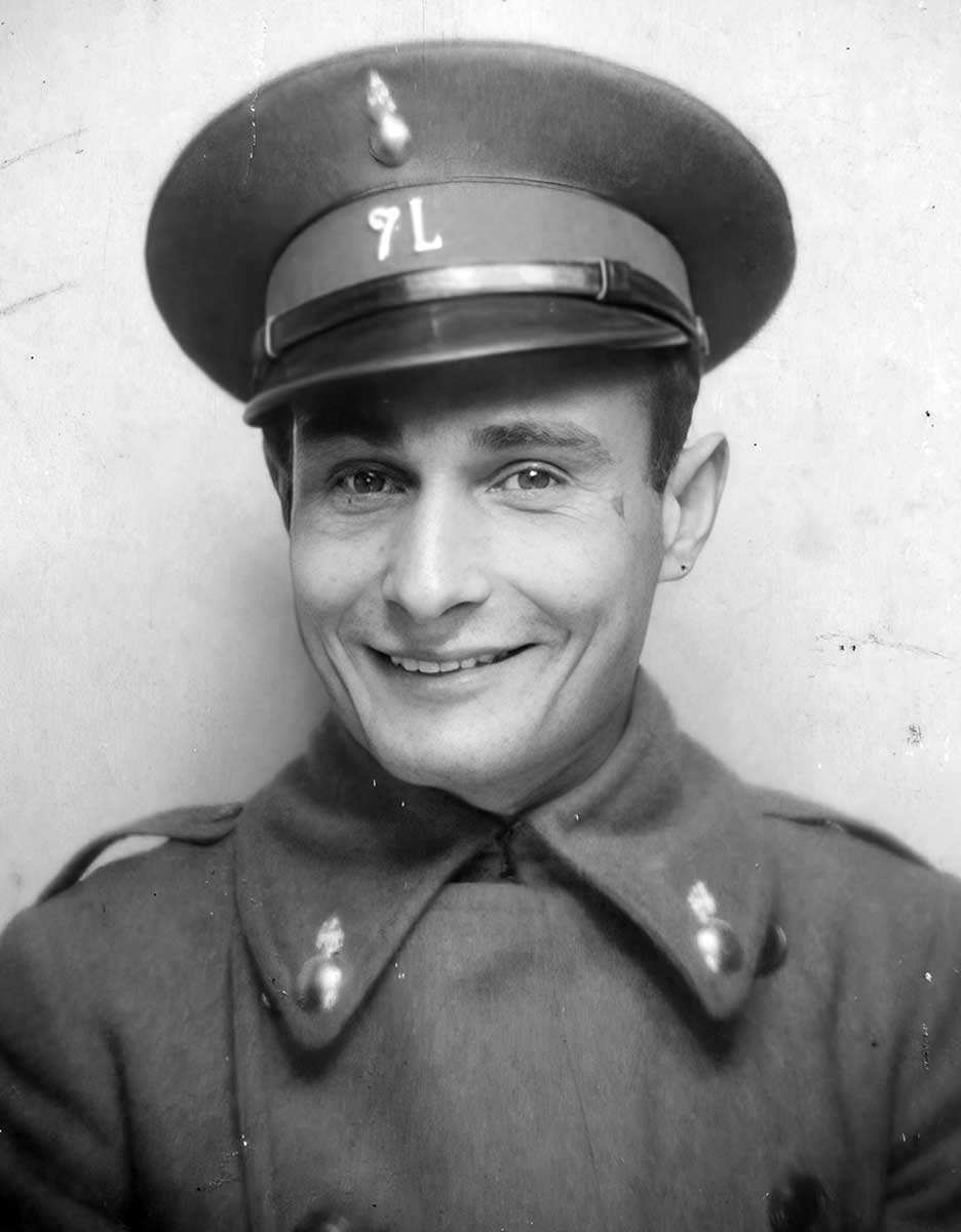 Juan Pujol Garcia in the infantry, 1931. Source: Wikimedia Commons.