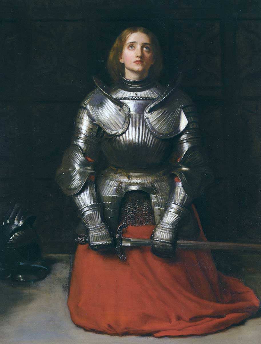 john everett millais joan of arc