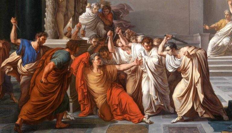 julius caesar say before he died