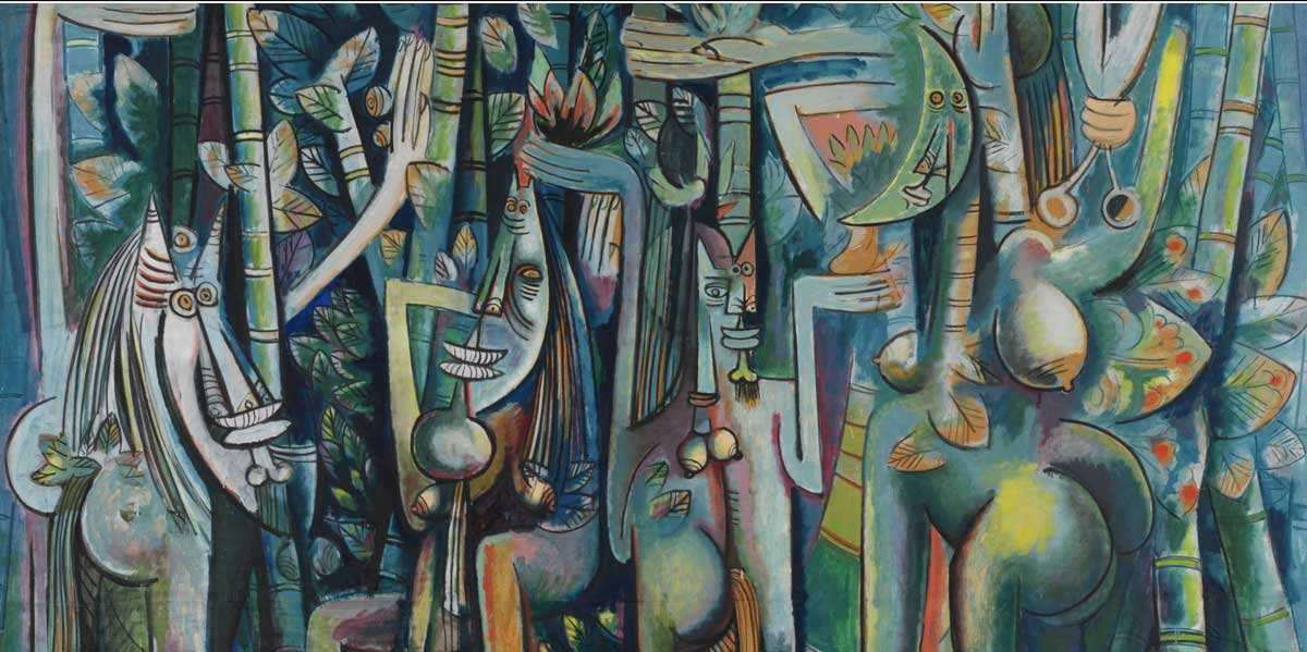 jungla wifredo lam painting