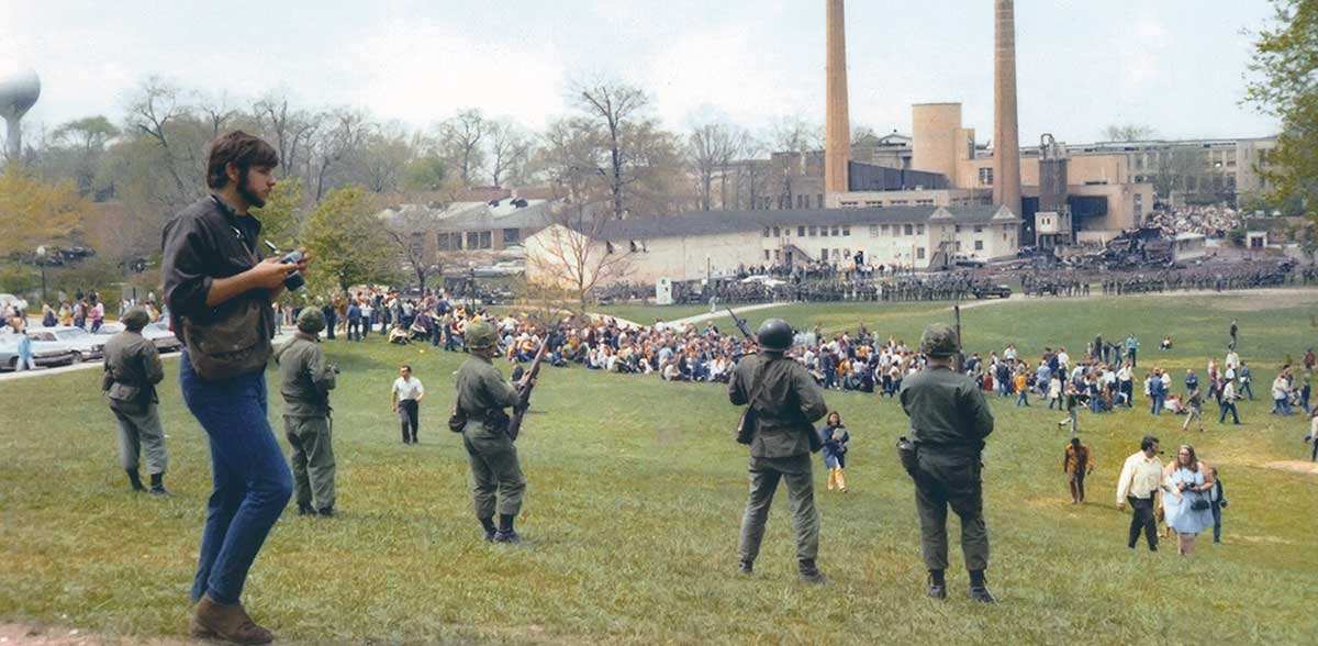 kent state protestors national guard may 4 photo