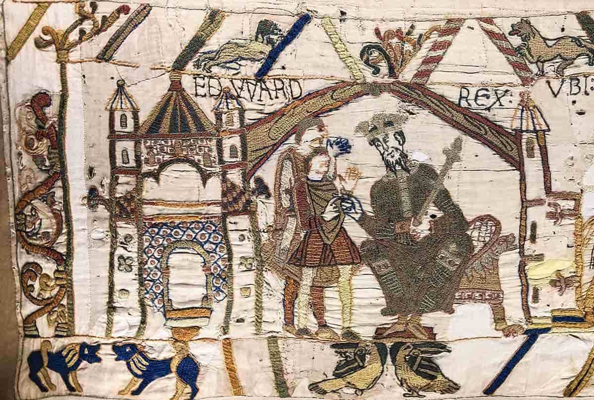 king edward bayeux tapestry anglo saxon england