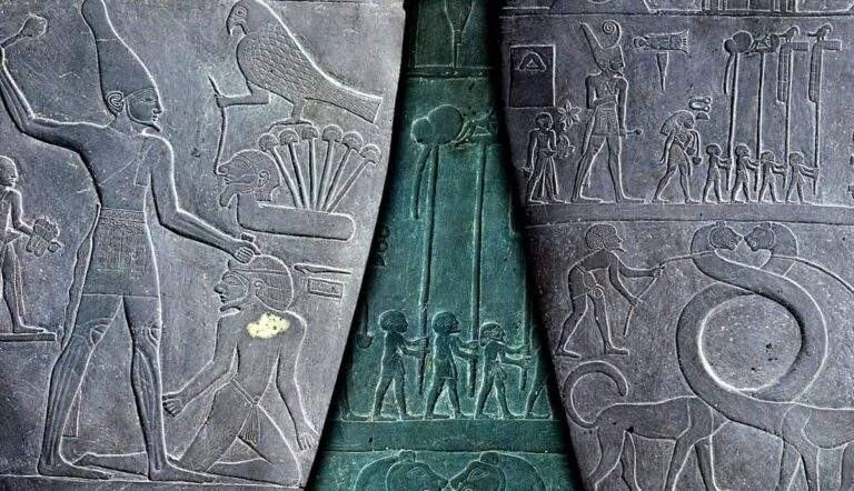 king narmer palette artistic convention