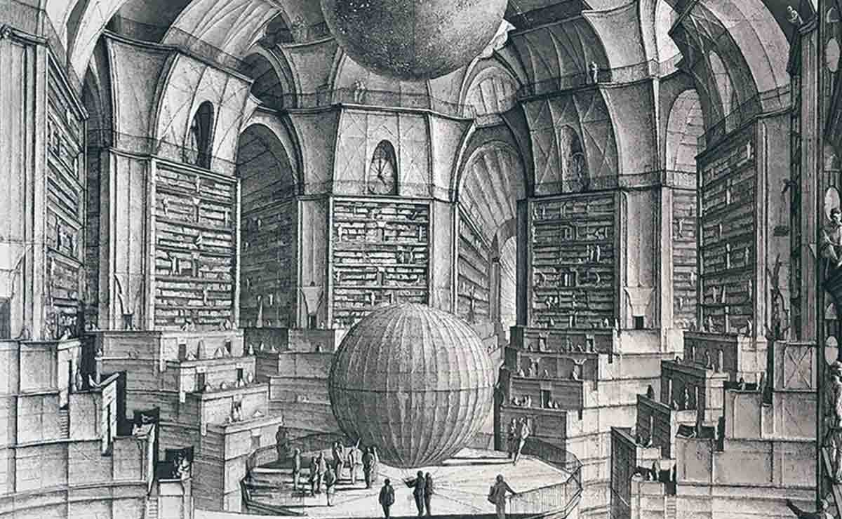 library babel borges erik desmazieres