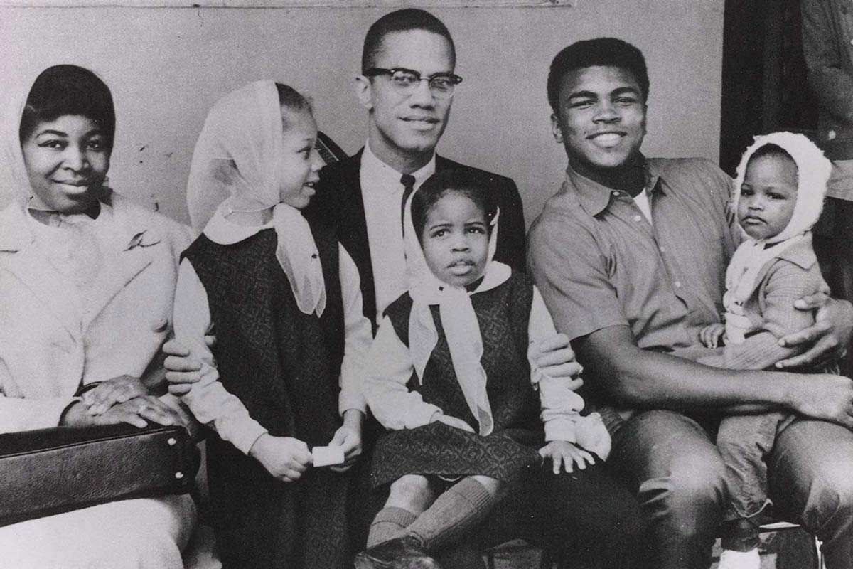 malcolm x family