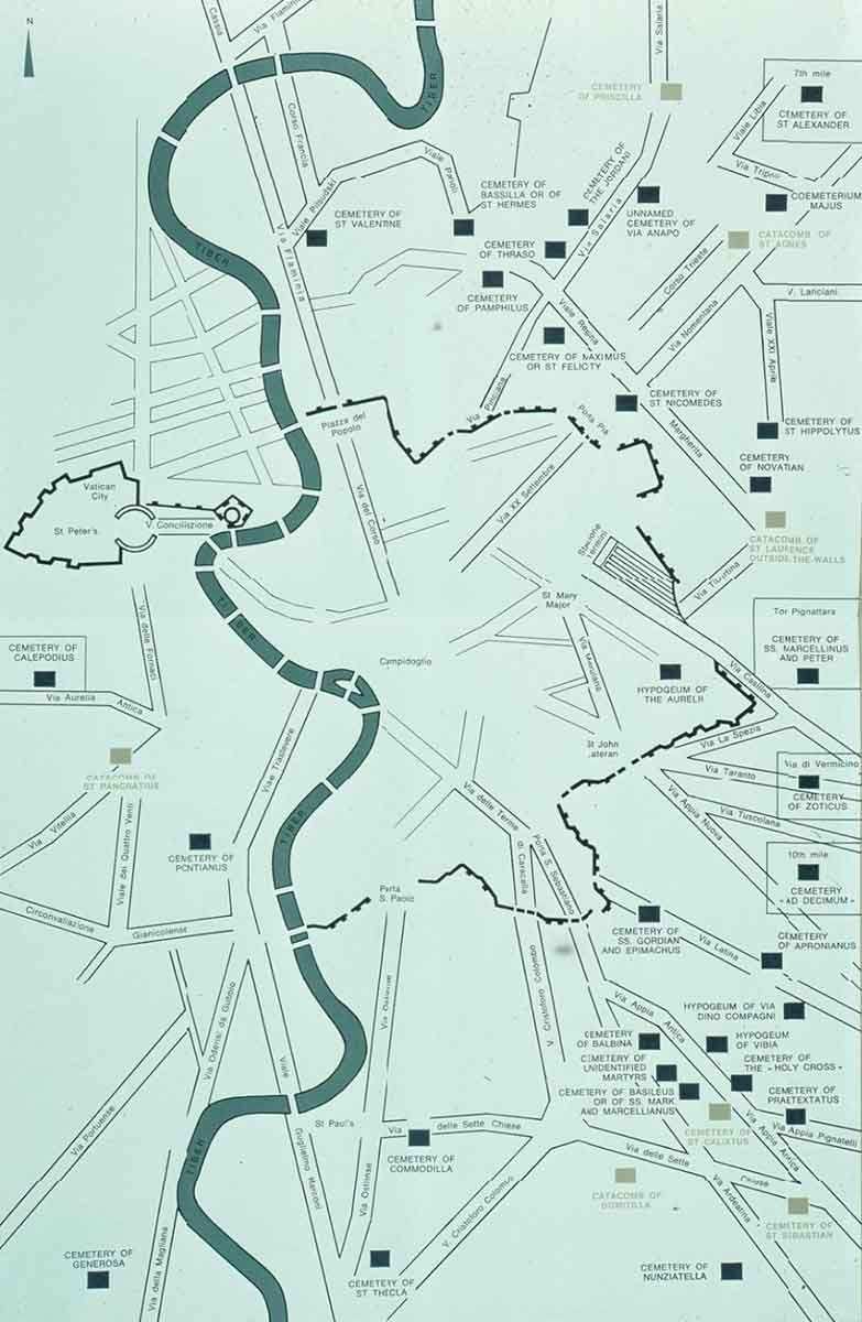 map-catacombs-rome