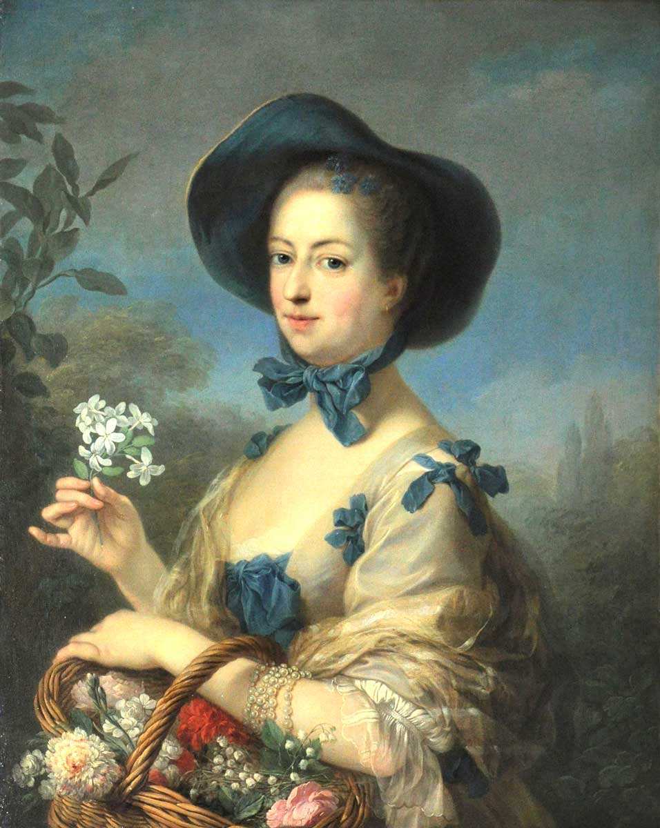 marquise de pompadour beautiful gardener carle van loo