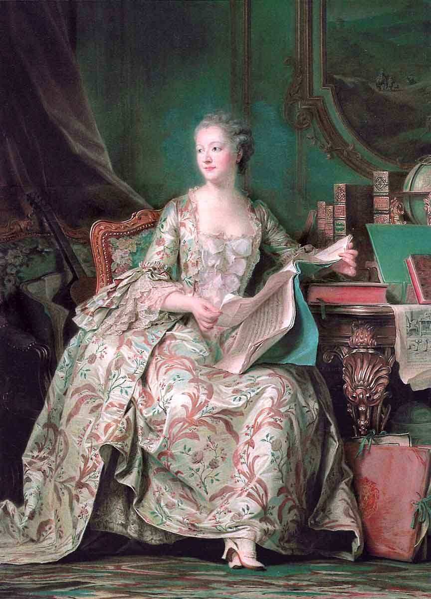 marquise de pompadour maurice quentin