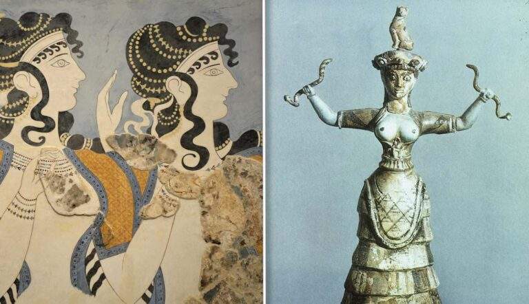 minoan crete matriarchal society