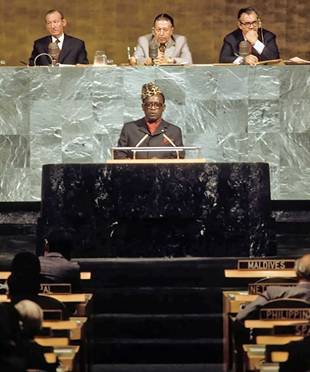 mobutu united nations new york 1973